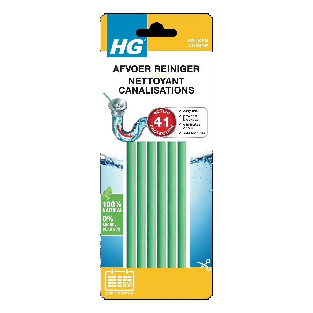 HG AFVOERREINIGER STICKS S/7