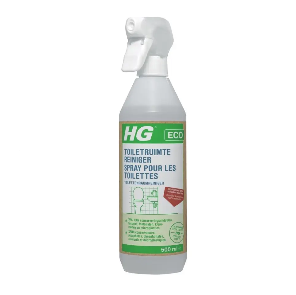 HG ECO TOILETRUIMTE REINIGER 0.5L