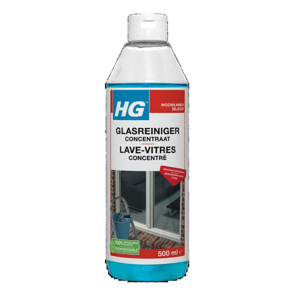 HG GLASREINIGER CONCENTRAAT 0.5L
