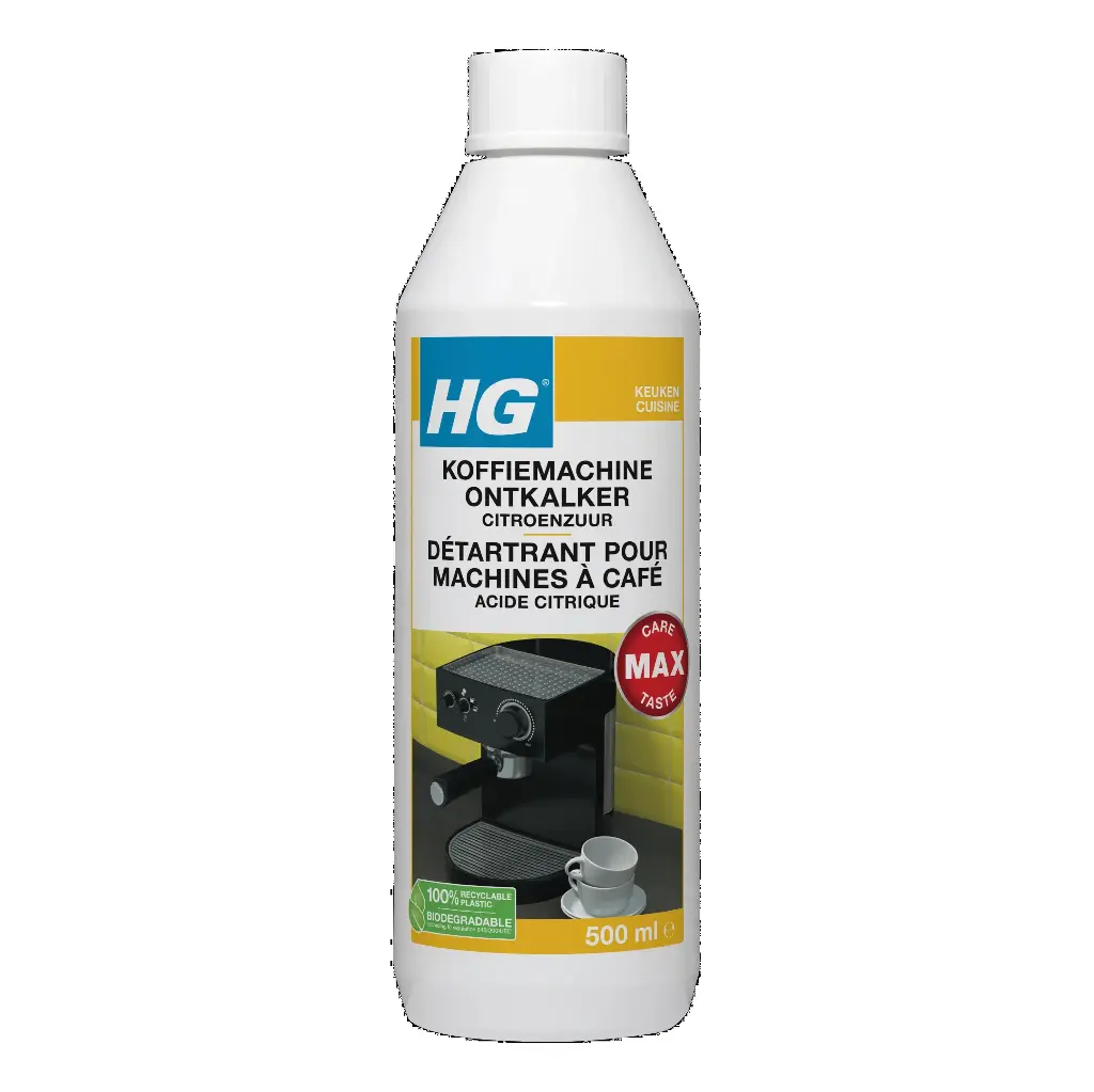 HG ONTKALKER ESPRESSO-APPARAAT CITROENZUUR 0.5L