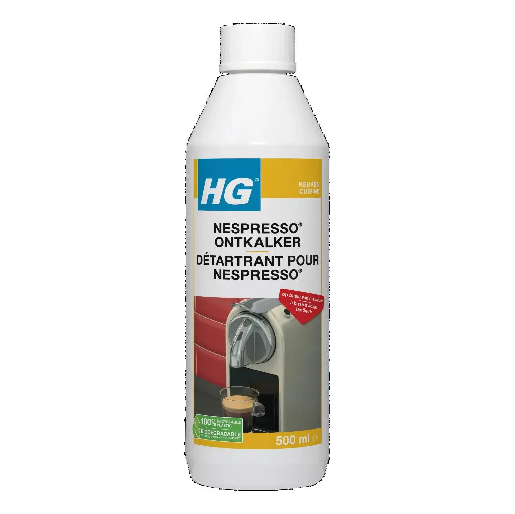 HG ONTKALKER VOOR NESPRESSO MACHINES 500ML