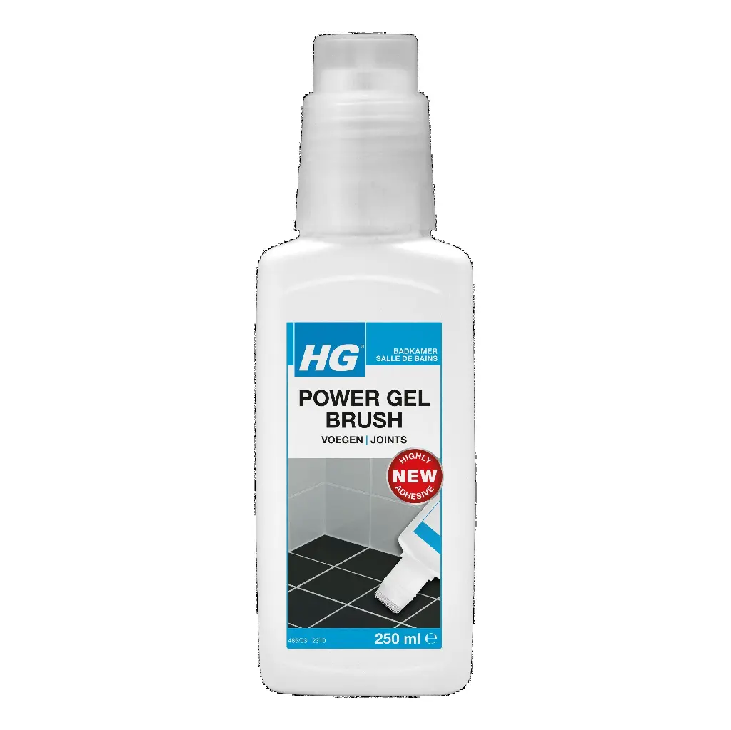 HG POWER GEL BRUSH VOEGEN 250ML