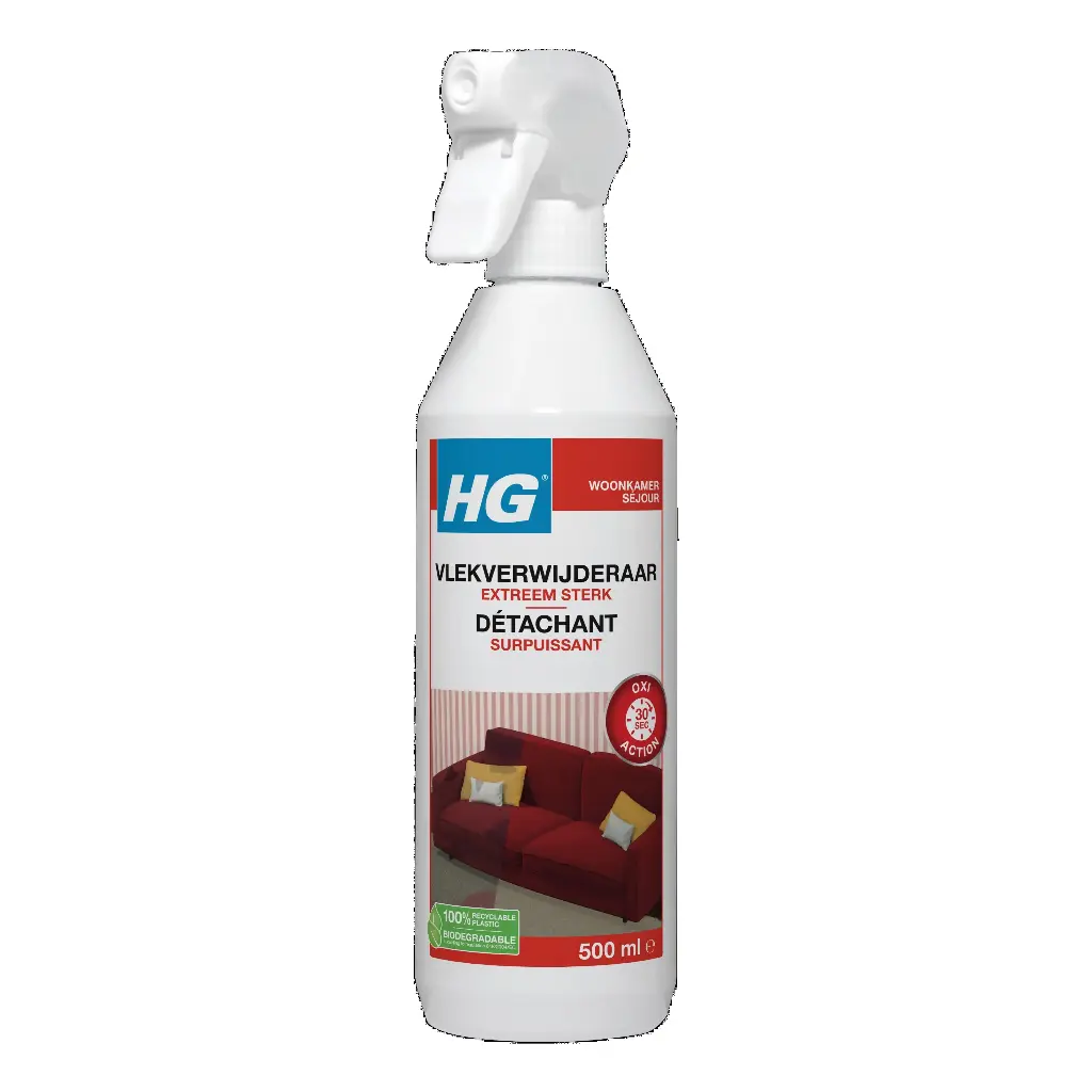 HG TAPIJT-EN BEKLEDING VLEKKENSPRAY EXTRA STERK