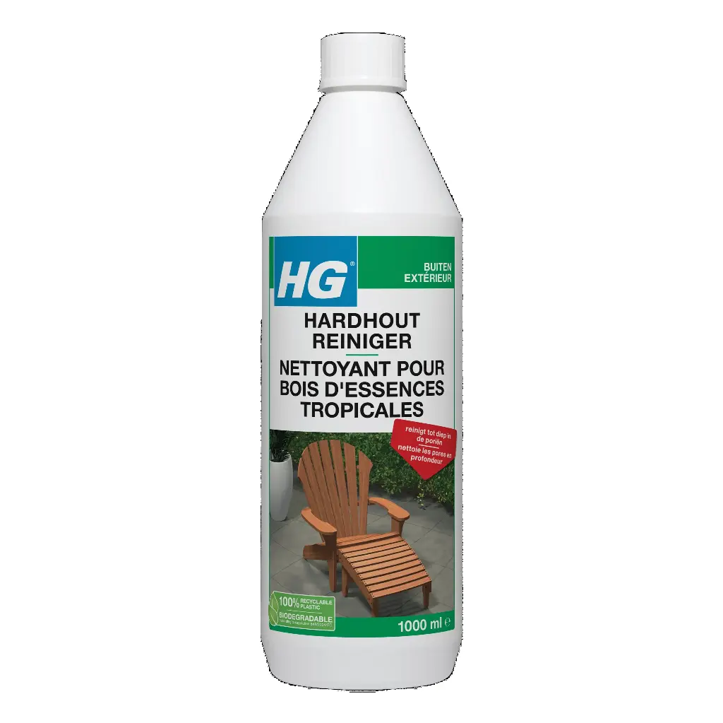 HG TUIN HARDHOUT KRACHT REINIGER 1L
