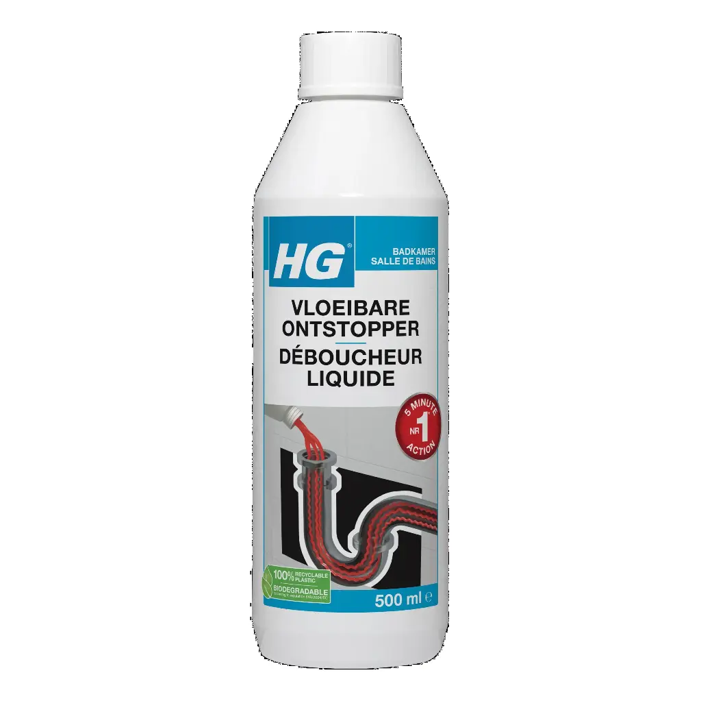 HG VLOEIBARE ONTSTOPPER 500ML