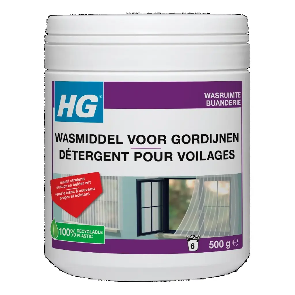 HG WASMIDDEL VOOR GORDIJNEN 500GR