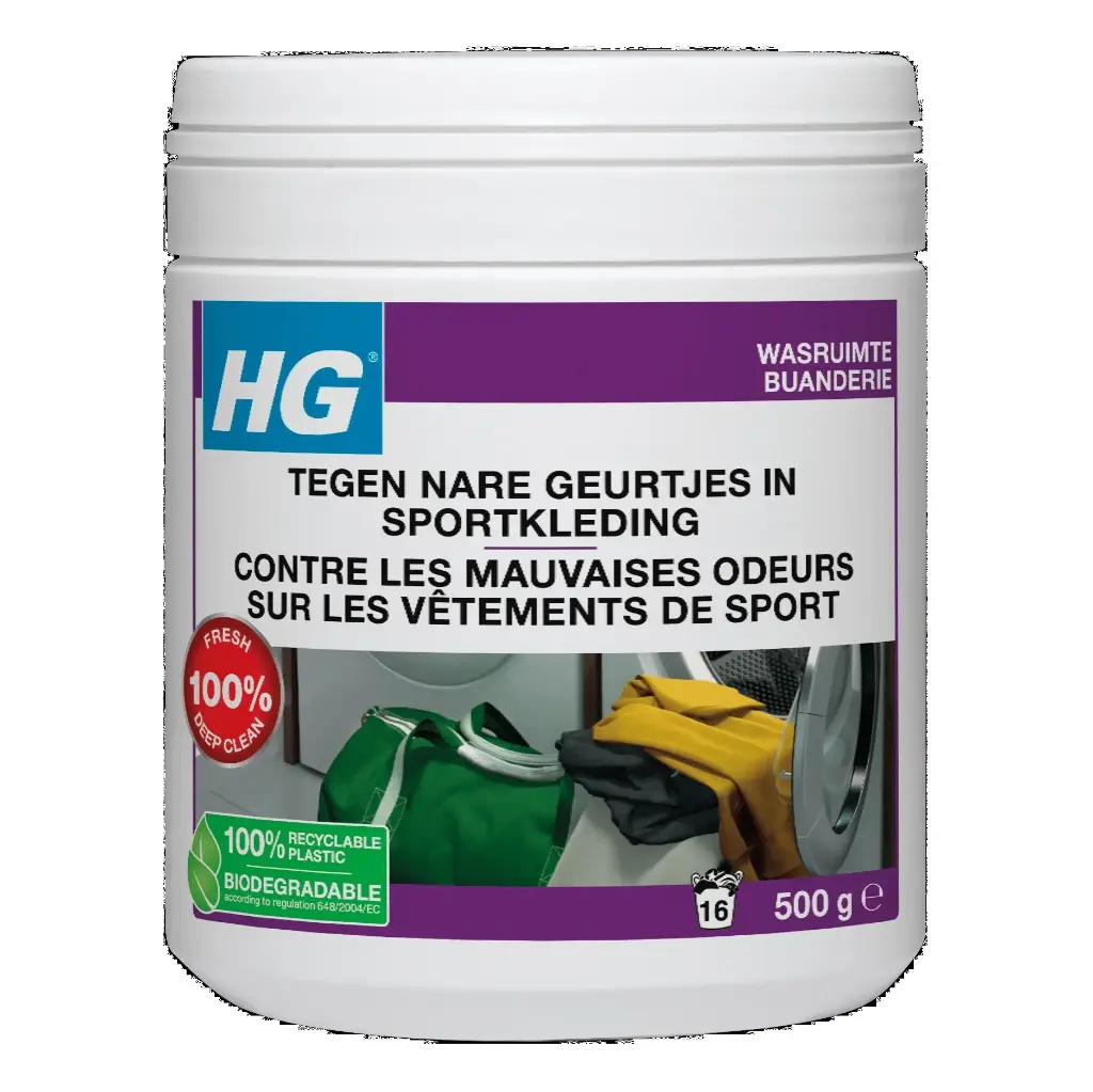 HG WASMIDDELTOEVOEGING TEGEN NARE GEURTJES 500GR