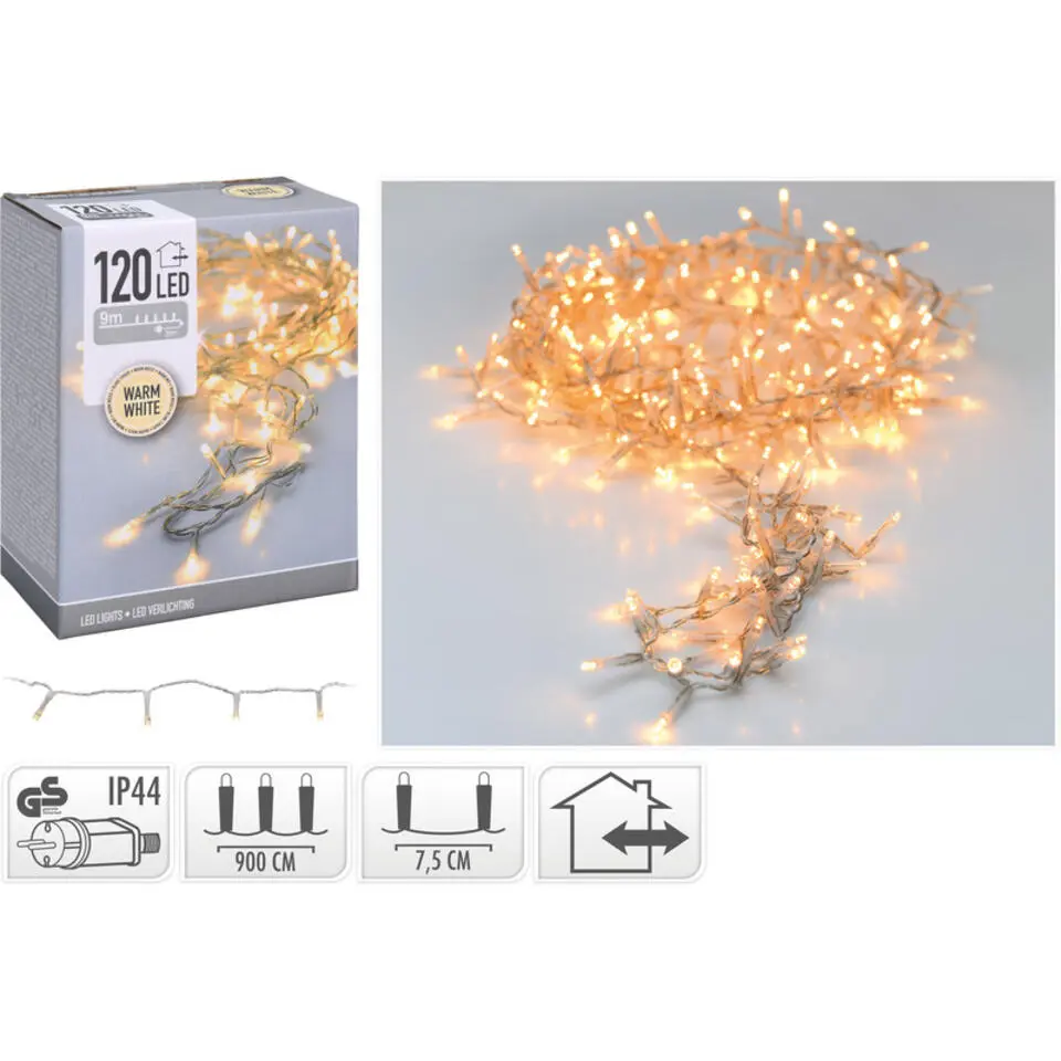 KVL BUI SN:TRANSP. 9M 120LED 