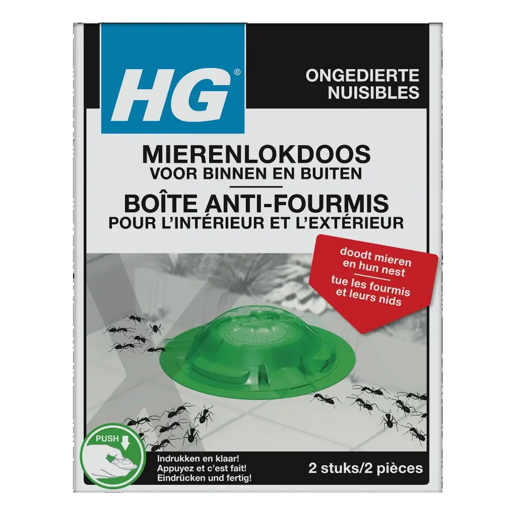 HG MIERENLOKDOOS VOOR BINNEN EN BUITEN S/2