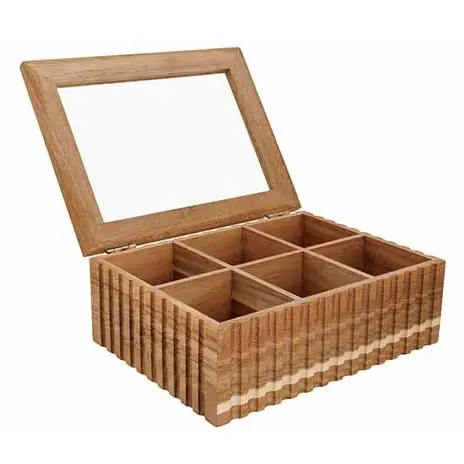 CO&TR THEEDOOS ACACIA 16X21XH7.7CM -F-