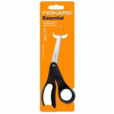 FISKARS SCHAAR UNIVERSEEL 21CM ZWART