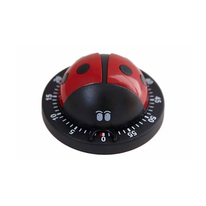 KOOKWEKKER LIEVEHEERSBEESTJE D7.6XH4.5CM