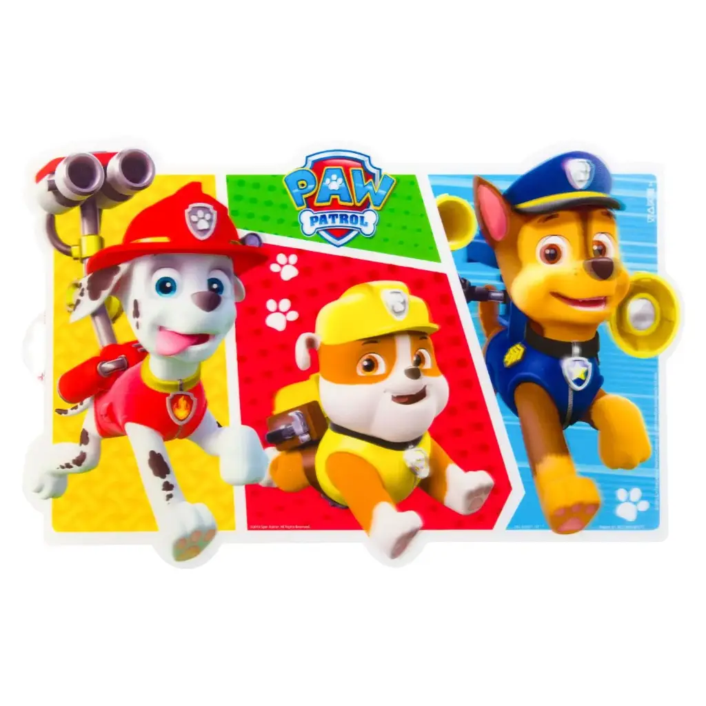 PAW PATROL PLACEMAT 3D COLORS