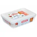 PYREX SCHAAL GLAS M/DEKSEL 22X17CM 1.5L