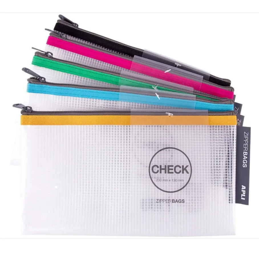 TASJE ZIPPER 230X130MM