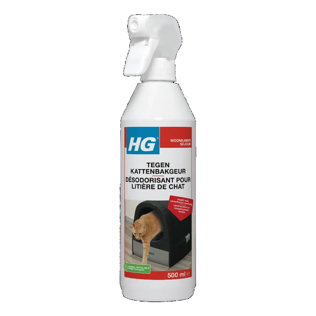 HG TEGEN KATTENBAKGEUR 500ML