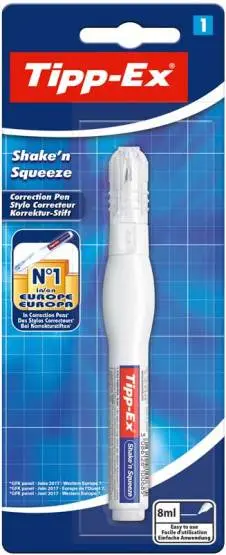 BIC TIPP-EX SHAKE "N SQUEEZE 8ML