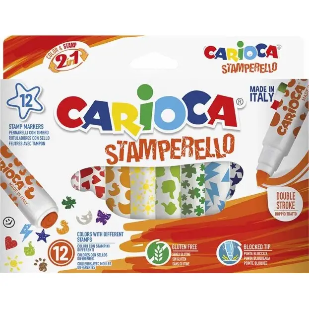 CARIOCA STIFTEN STAMPERELLO 12ST
