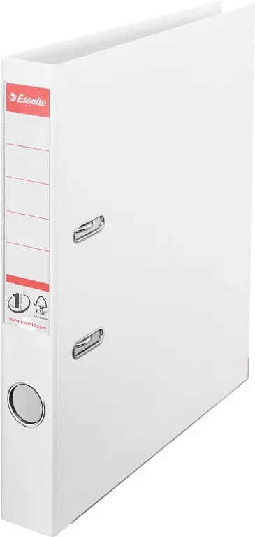 ESSELTE ORDNER VIVIDA PVC 5CM A4 WIT