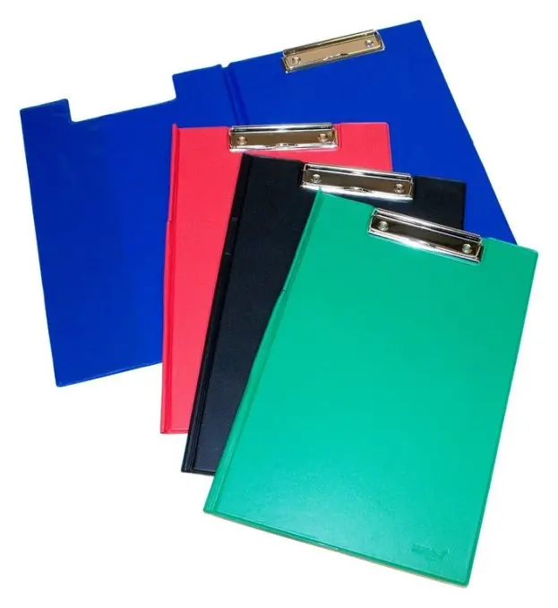 KLEMBORD PVC M/OMSLAG A4 220X340CM KLEUR ASS