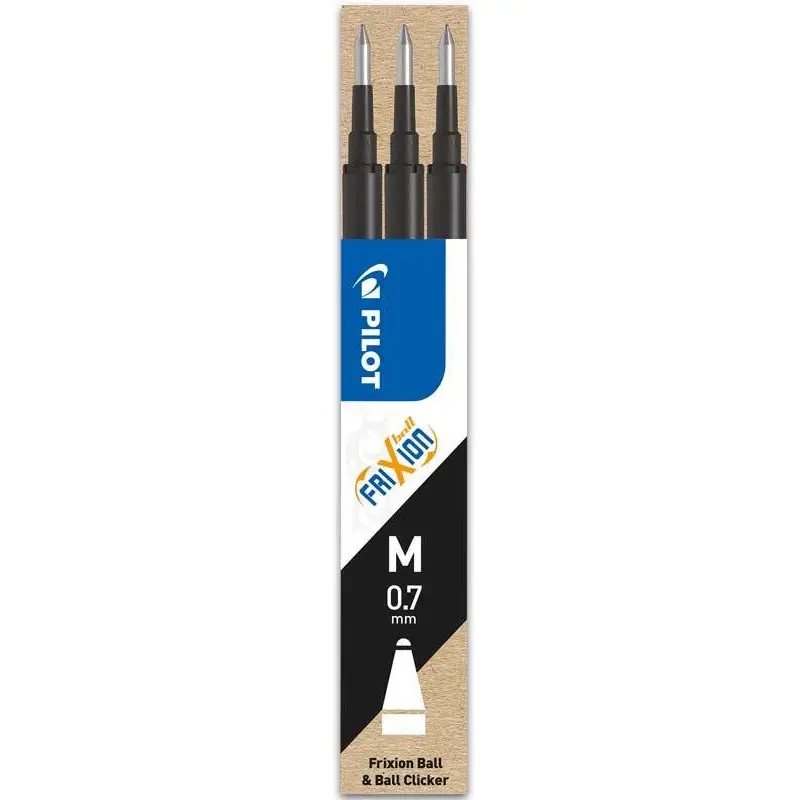 PILOT FRIXION CLICKER BALL NAVULLING S/3