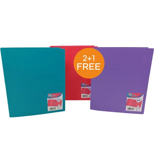 PALADIN ORDNER PP A4 TRENDY 2RINGEN 30MM 2+1 ASS