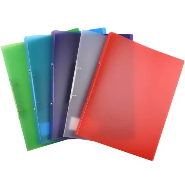 RINGMAP PP A4 20MM 2RINGEN FROSTY KLEUR ASS5