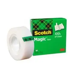 SCOTCH PLAKBAND NAVULL 19MMX33M MAGIC