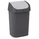 CURVER AFVALBAK MISTRAL SWING 25L ANTRACIET