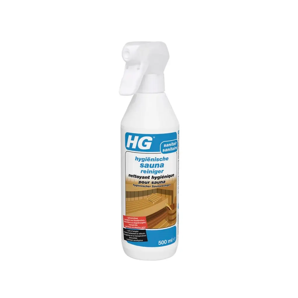 HG HYGIENISCHE SAUNAREINIGER 500ML *LOT* ***