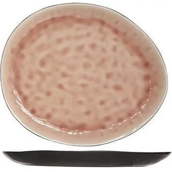 LAGUNA OLD ROSE PLAT BORD 27X23CM