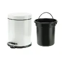 WASTY AFVALBAK PEDAALEMMER 5L WIT