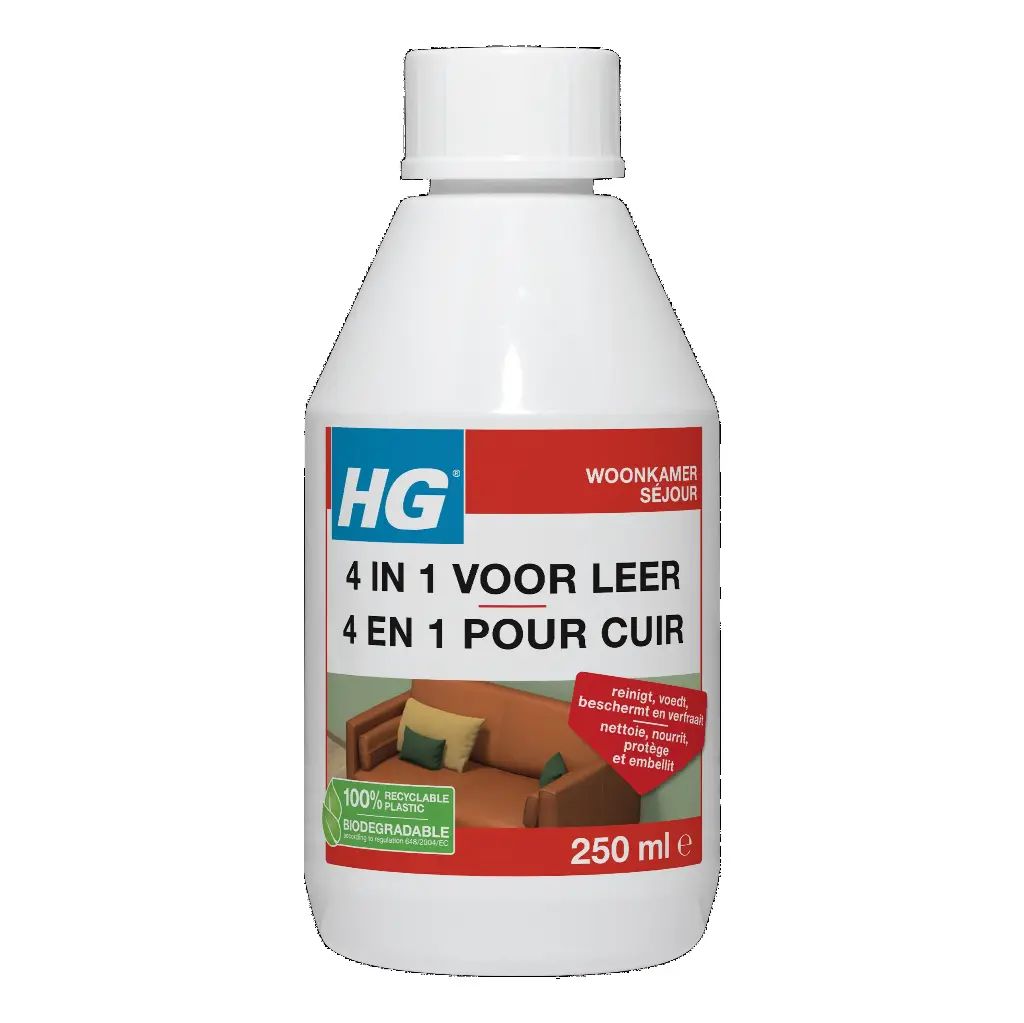 HG 4IN1 VOOR LEDER 0.25L