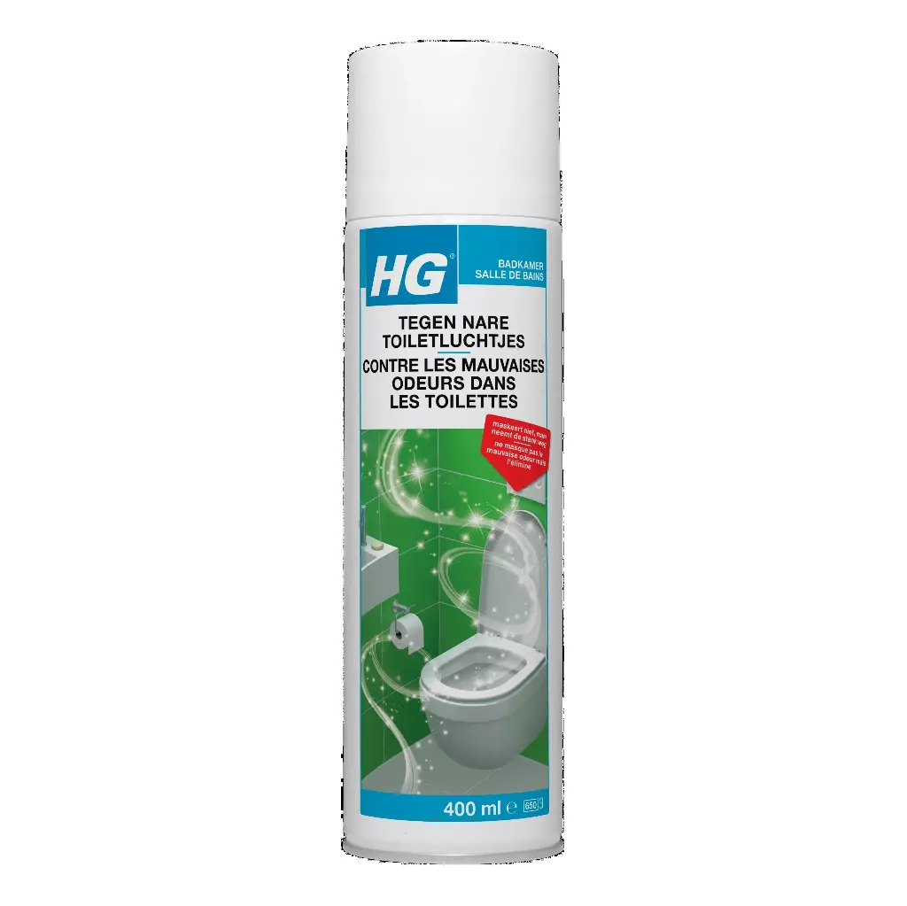HG TEGEN NARE TOILETGEURTJES 400ML