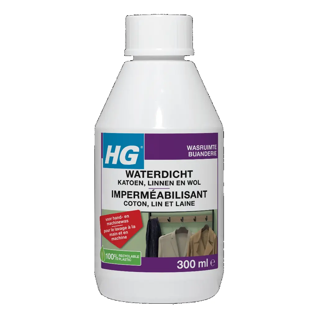 HG WATERDICHTMAKER VOOR TEXTIEL - WASMACHINE 300ML