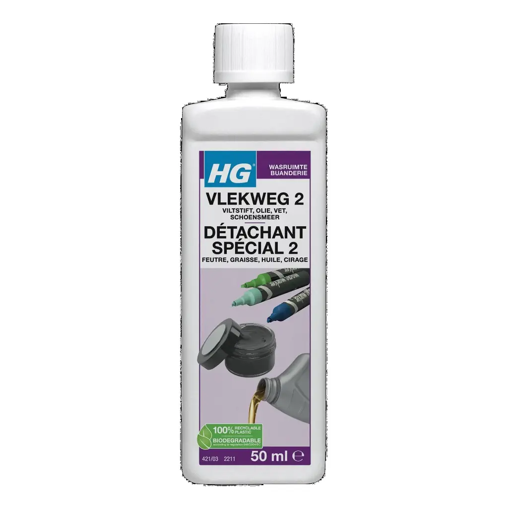 HG VLEKWEG 2 (VILTSTIFT) TEXTIEL 50ML
