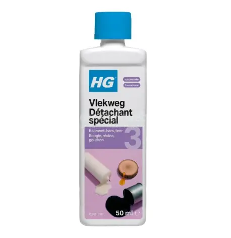 HG VLEKWEG 3 (KAARSVET) TEXTIEL 50ML