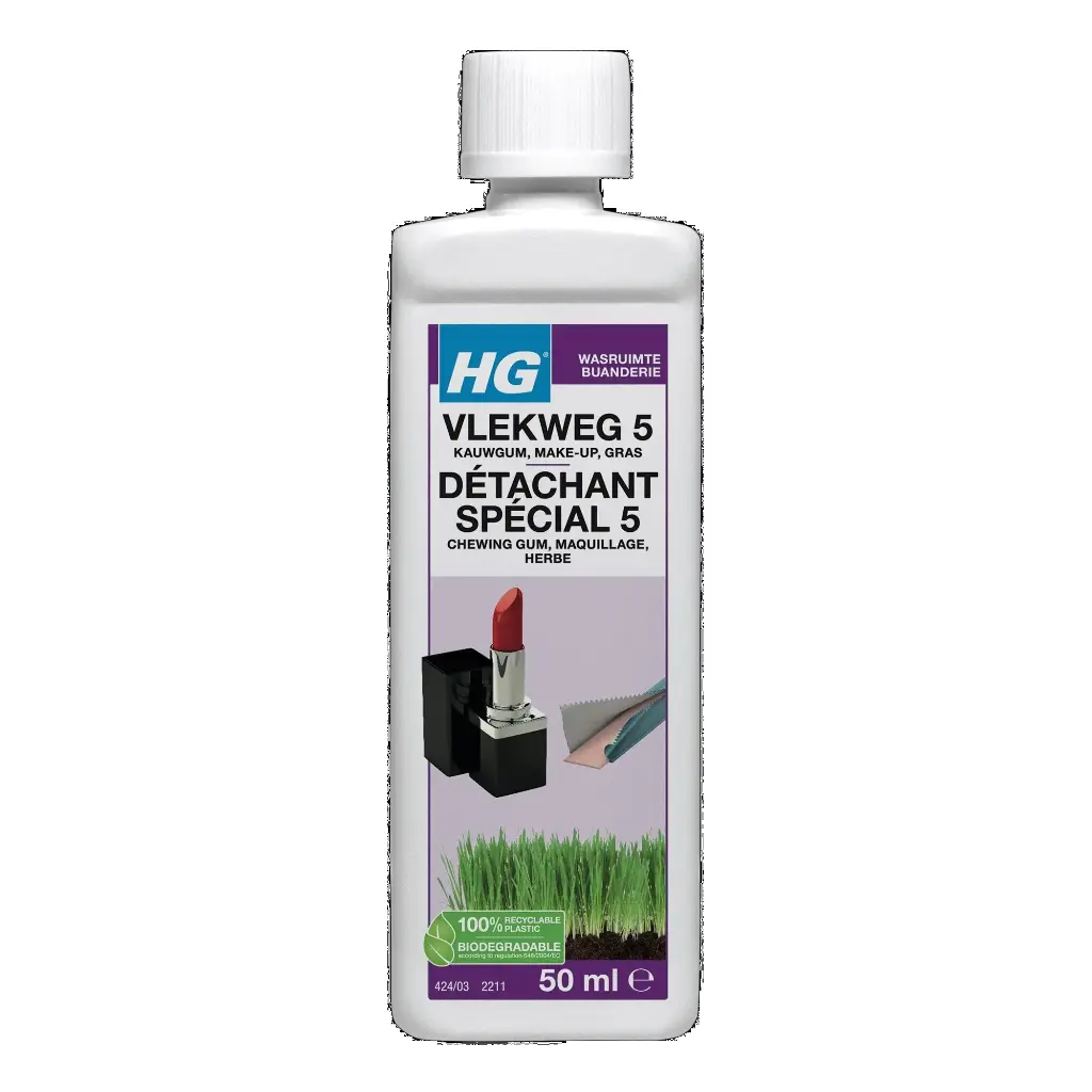 HG VLEKWEG 5 (MAKE UP) TEXTIEL 50ML