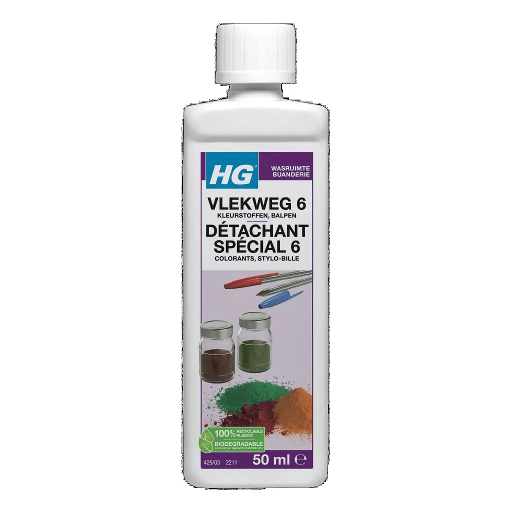 HG VLEKWEG 6 (BALPEN) TEXTIEL 50ML