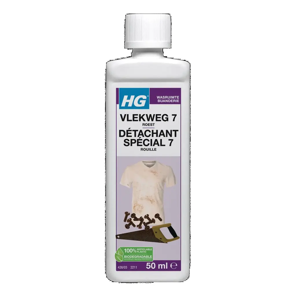 HG VLEKWEG 7 (ROEST) TEXTIEL 50ML