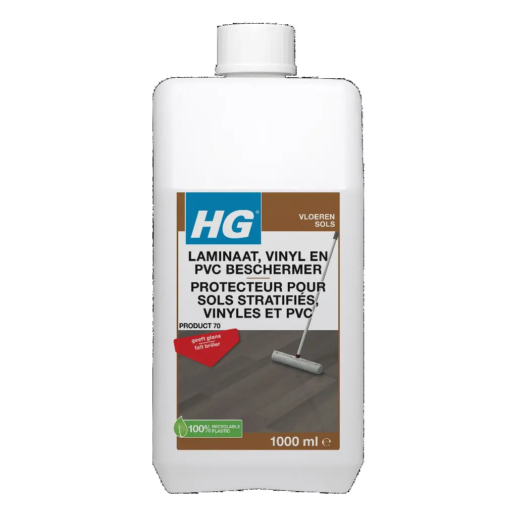 HG LAMINAAT BESCHERMFILM M/GLANS 1L NR70