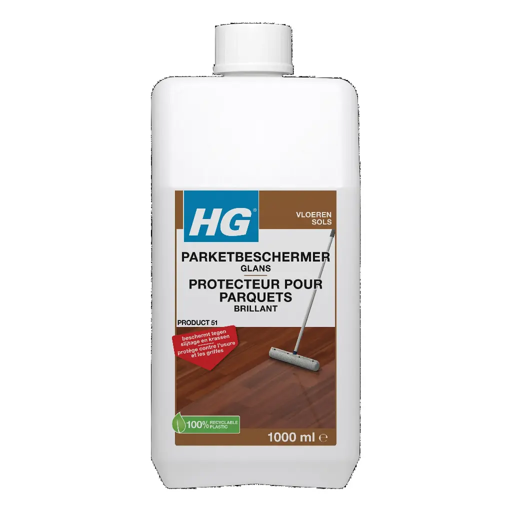 HG PARKET BESCHERMFILM M/GLANS 1L NR51