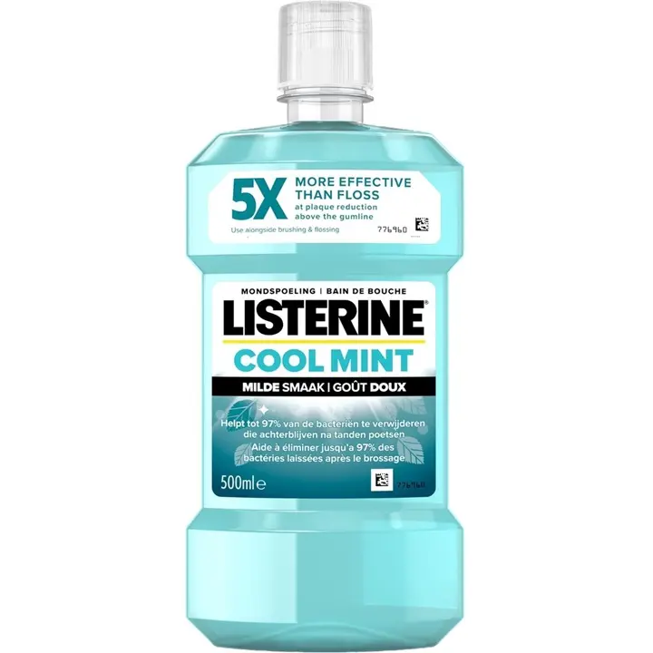 LISTERINE MONDSPOELING 500ML COOL MINT MILD