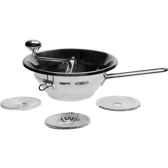 PASSE-VITE + 3 SCHIJVEN D28CM 18/10