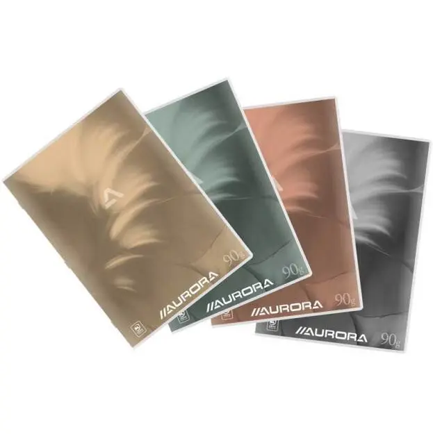 AURORA SCHRIFT A4 MANO 36BLAD 90GR KLEUR ASS4