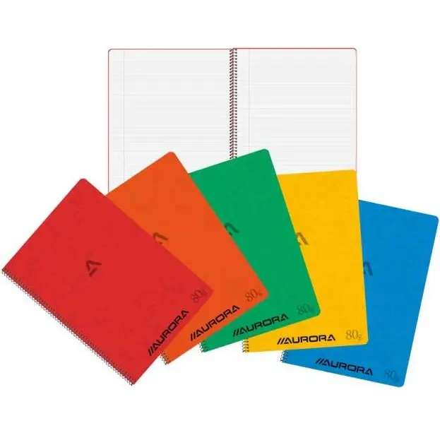 SCHRIFT SPIRAAL KARTON COVER A4