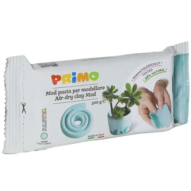 PRIMO BOETSEERKLEI 0.5KG PASTEL GROEN