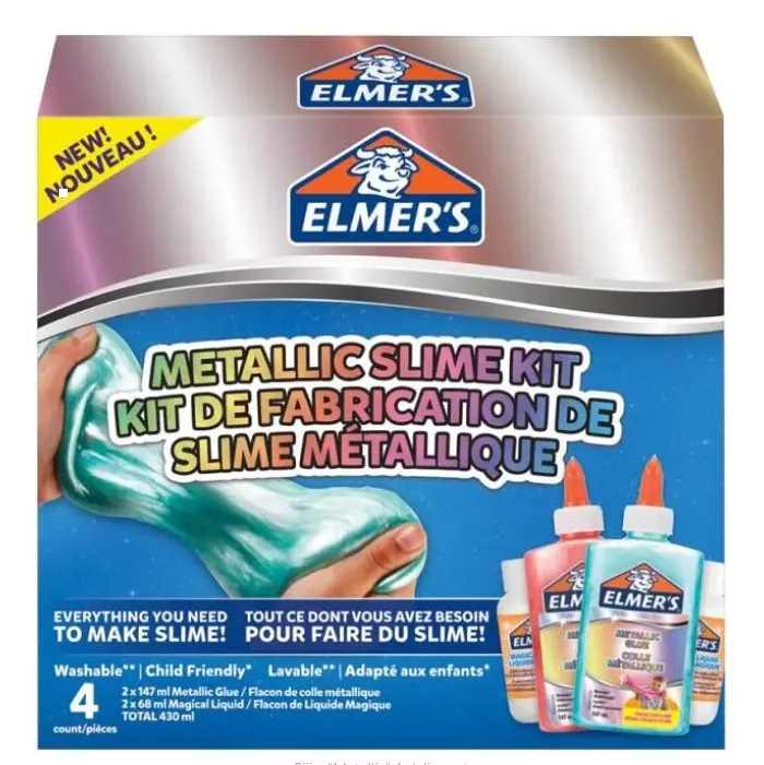 ELMERS SLIJM STARTPAKKET METTALIC 4DLG