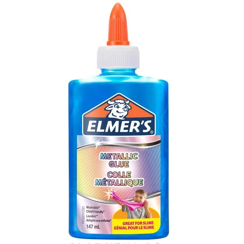 ELMERS VLOEIBARE LIJM METALLIC 147ML BLAUW
