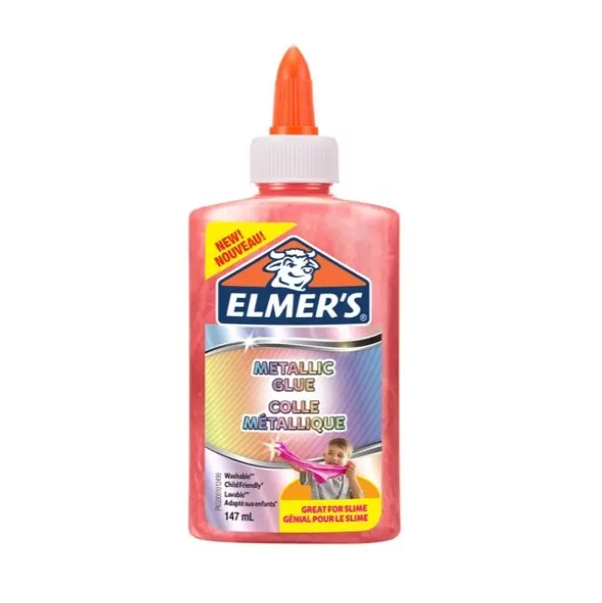 ELMERS VLOEIBARE LIJM METALLIC 147ML ROOS